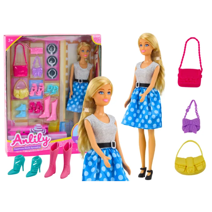 Conjunto de Ropa y Accesorios para Muñeca Anlily