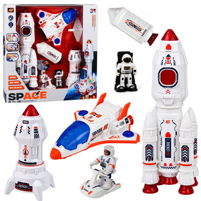Set Espacial completo con luces y sonido de Lean toys