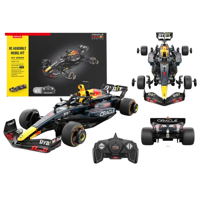 Coche RC de Bloques de Construcción Red Bull F1 1:16 Azul Marino