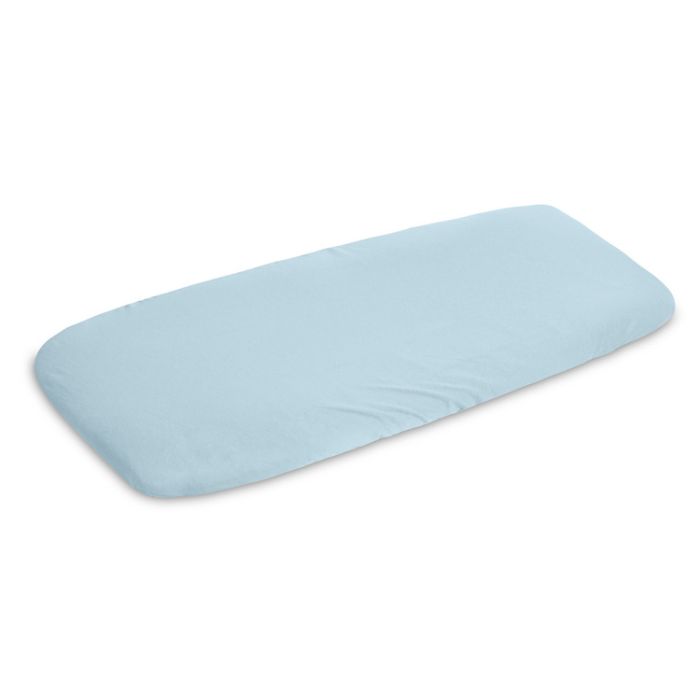 Sábana para Cuna Bamboo Azul Sensillo 90x40 - Suave y Antialérgica