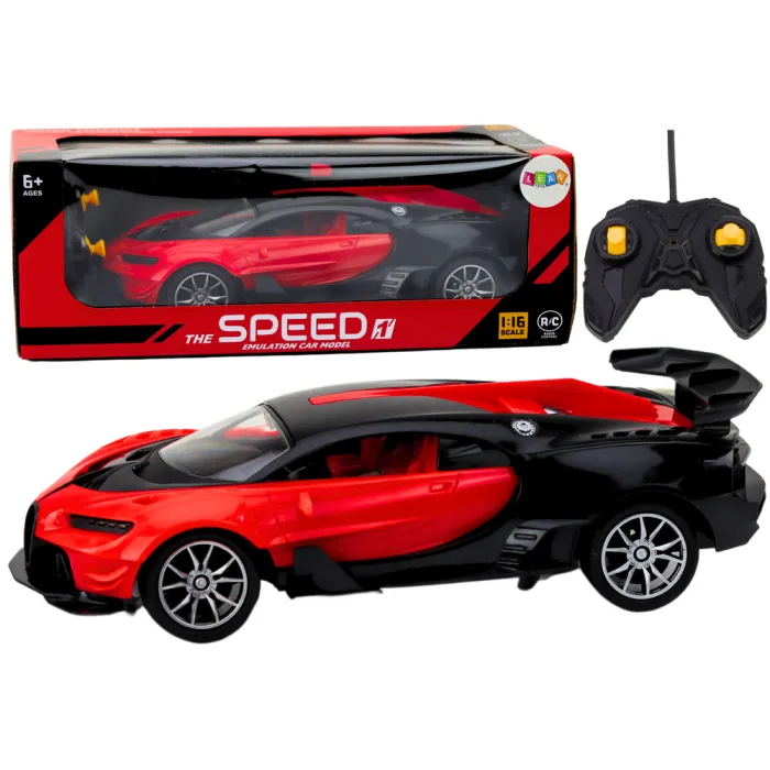 Coche Deportivo a Control Remoto Rojo 1:16