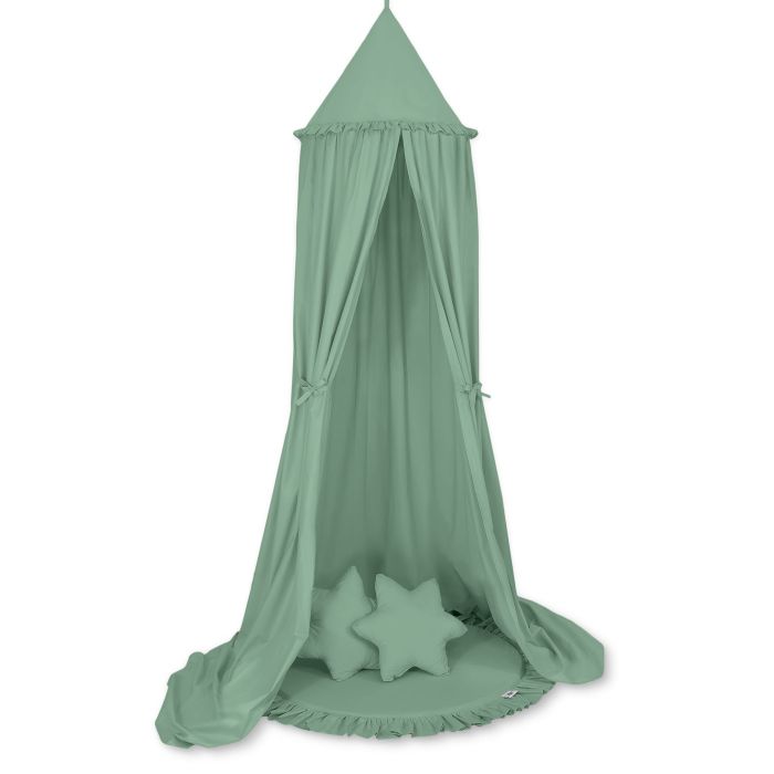 Set de Dosel, Alfombra y Cojines My Sweet Baby - Verde Pastel