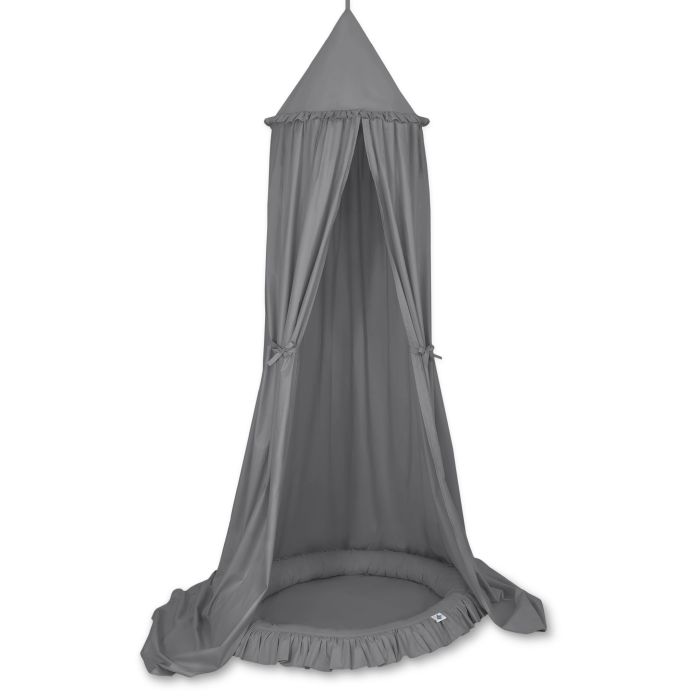 Set de Dosel y Nido con Volante My Sweet Baby - Anthracite