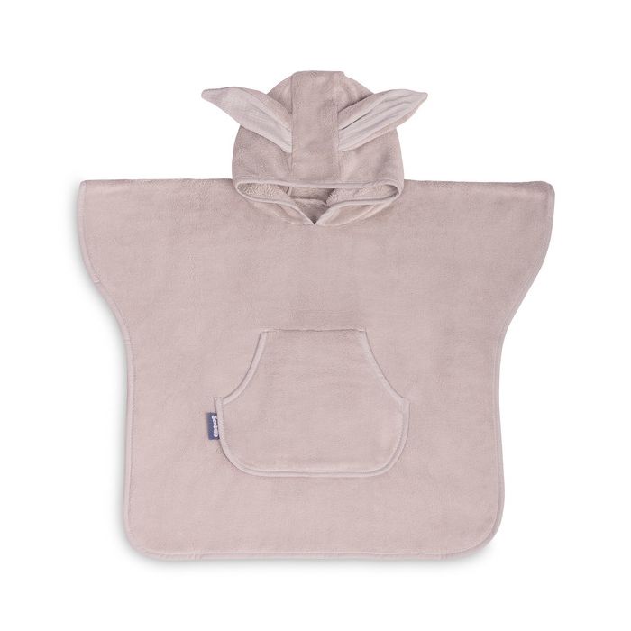 Poncho de baño infantil Sensillo Coral Grey - Confort y Calidez