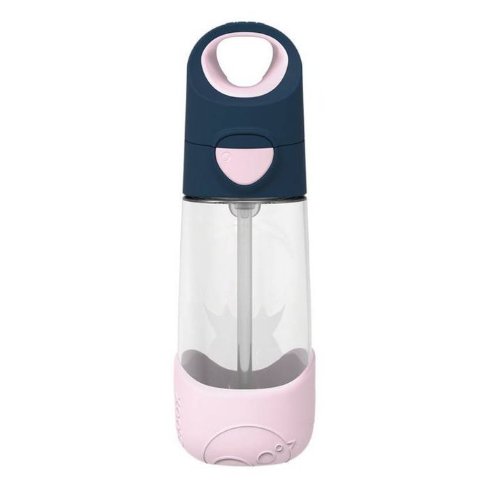 4455 TRITAN BOTTLE WITH STRAW 450ML INDIGO ROSE BB00445