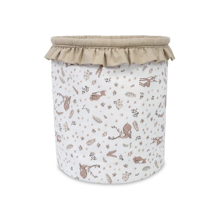 Cesta para Juguetes Sensillo Forest Beige M - Almacenamiento Infantil