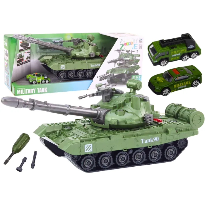 Kit de Tanque Militar DIY con Sonidos y Suspensión
