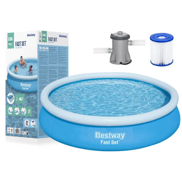 Piscina Inflable Expansible 366 x 76 cm