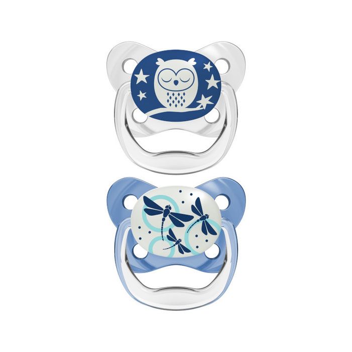 Chupete Dr brown`s PreVent Glow in the Dark Mariposa 2-Pack