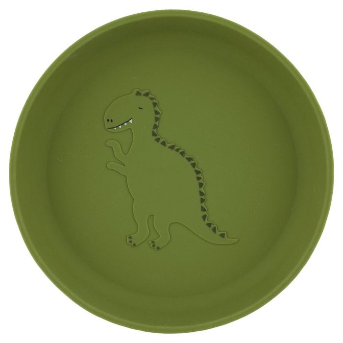 Plato de Silicona Mr. Dino de Trixie - Ideal para Bebés