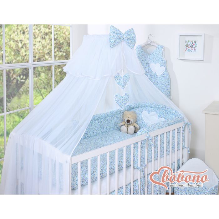 Mosquitera Grande para Cuna My Sweet Baby con Corazones y Flores