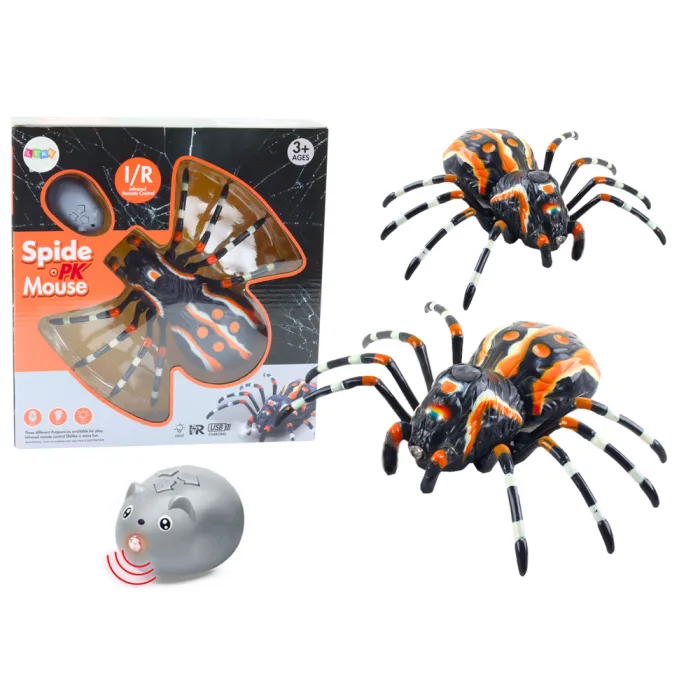 Araña Control Remoto con Luces y Vapor