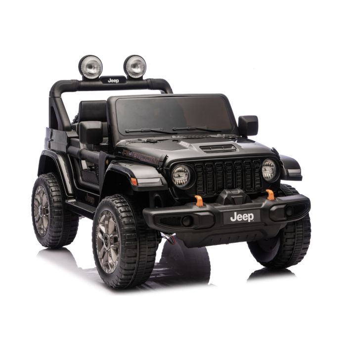 Jeep Rubicon 4x4 DK-JWR556 Vehículo a batería 24V Negro