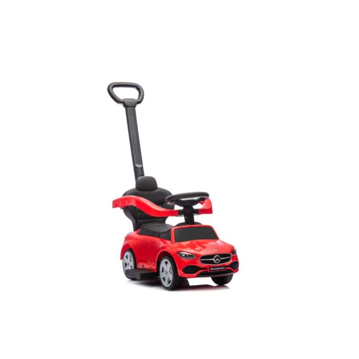 Andador con empujador Mercedes 3 en 1 Rojo