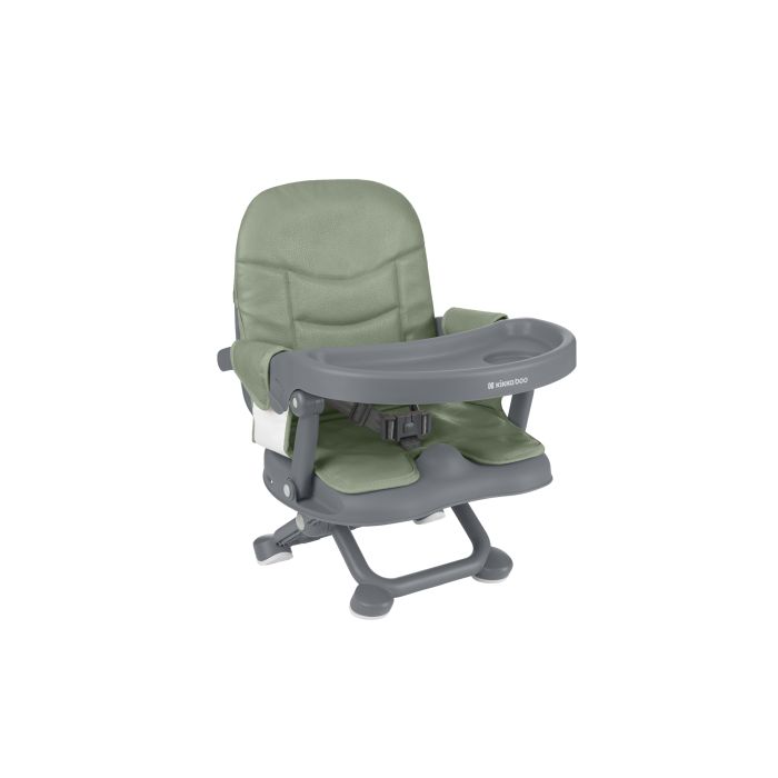 Asiento elevador Kikkaboo Pappo Verde Militar para bebés