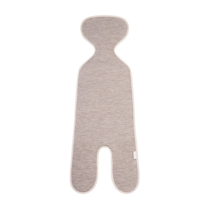 Almohadilla antisudor Sensillo en color cappuccino, ideal para sillas de coche.