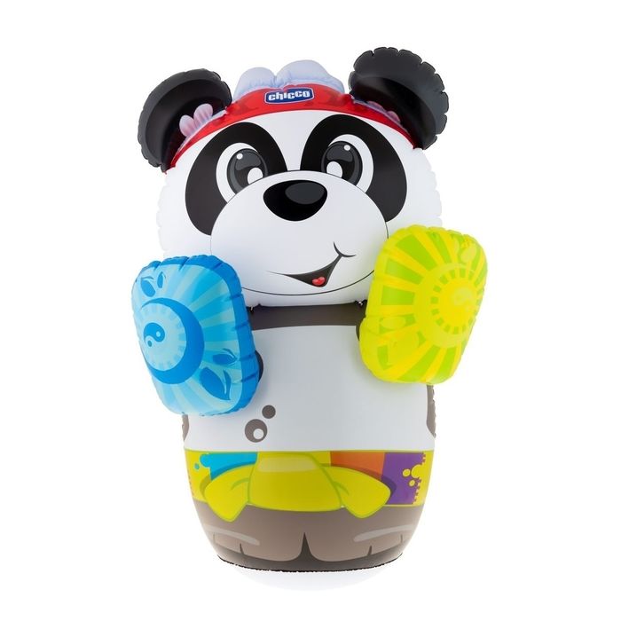 Panda Boxing Coach Chicco toys - Saco de Boxeo Inflable para Niños