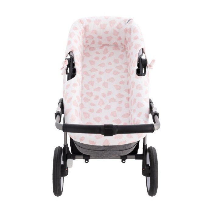 Cubrecapazo Universal Sereni Rosa 35x80x26 Cm - Cambrass con diseño acolchado
