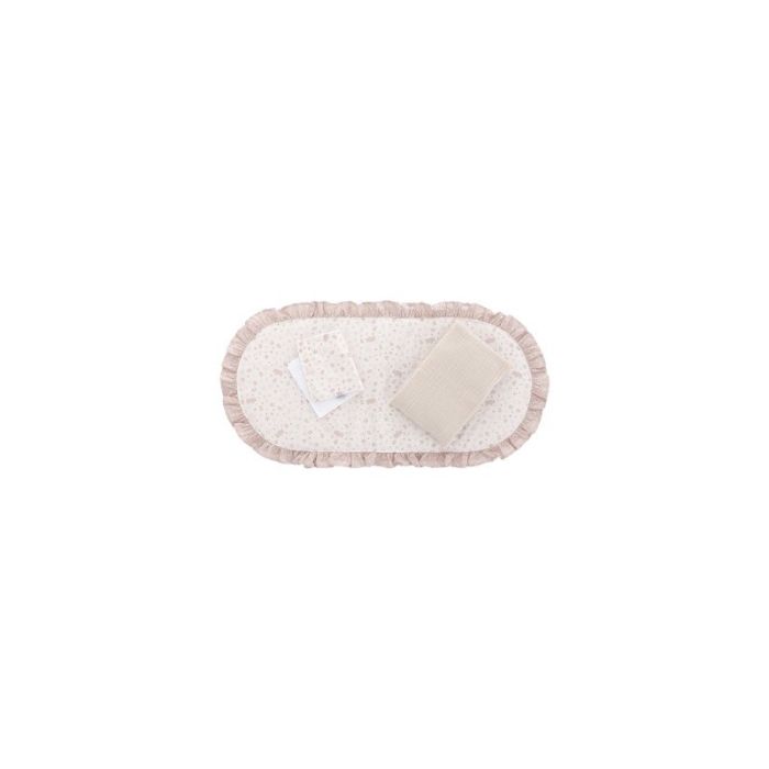Pack Colcha Capazo Abete Beige 35x75x1 Cm - Cambrass