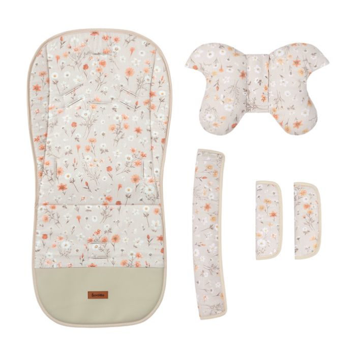 Colchoneta Universal Reversible Sensillo para Silla de Paseo