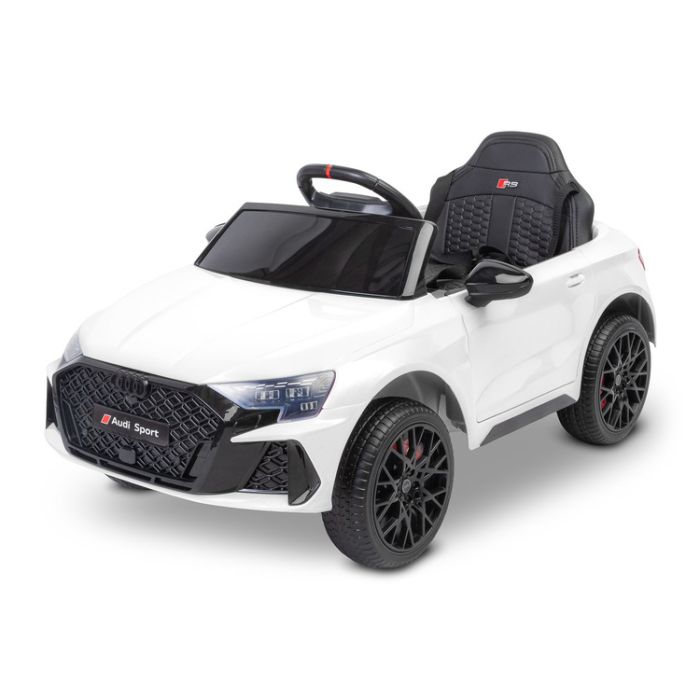 Coche Eléctrico Audi RS3 Blanco Toyz con controles