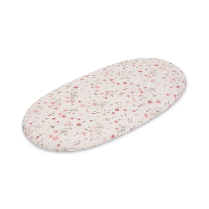 Sábana Ajustable para Capazo Algodón Rosa Sensillo