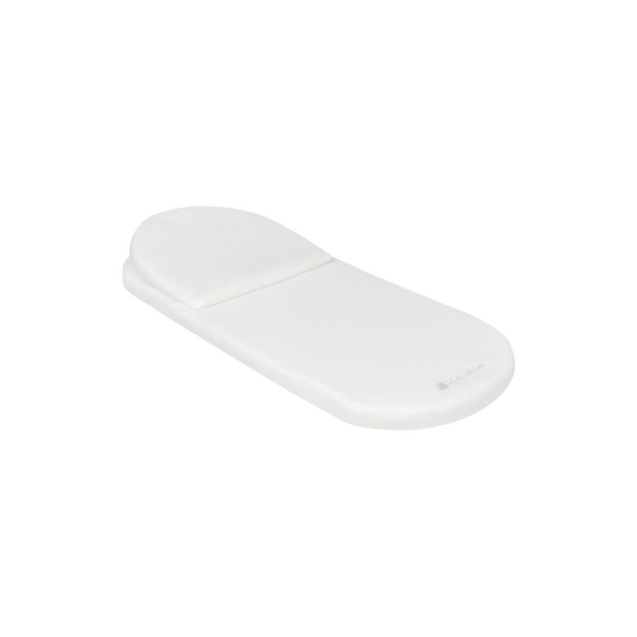 Colchón de Capazo Kikkaboo con Almohada Airknit Blanco 80/35 cm