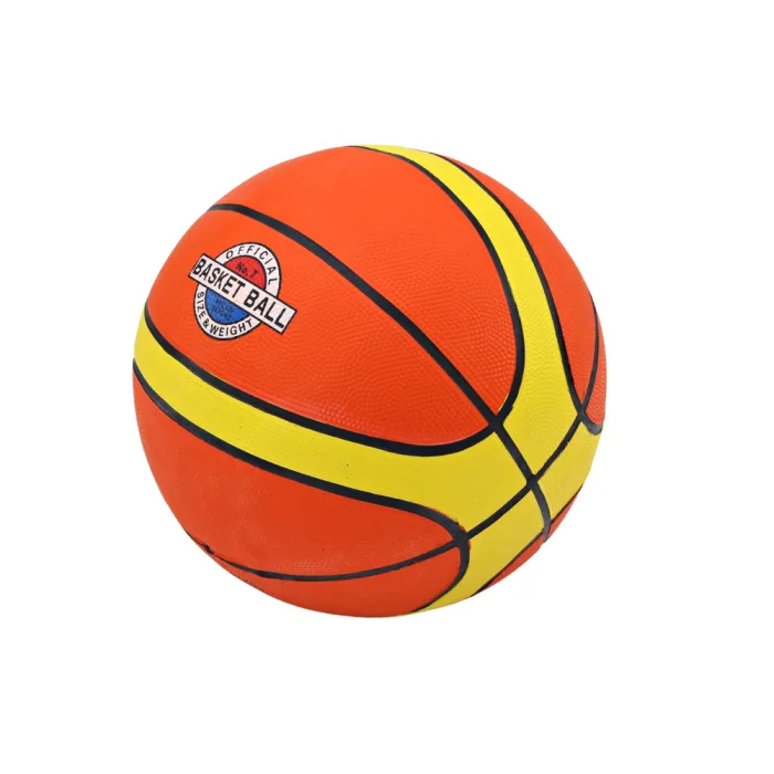 Balón de Baloncesto Naranja y Amarillo Tamaño 7