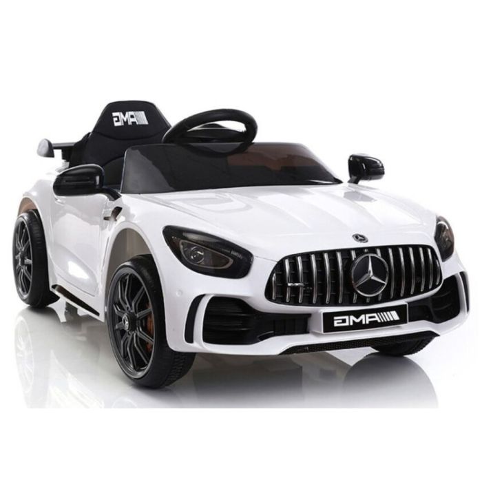Coche eléctrico Mercedes GTR para montar - Blanco