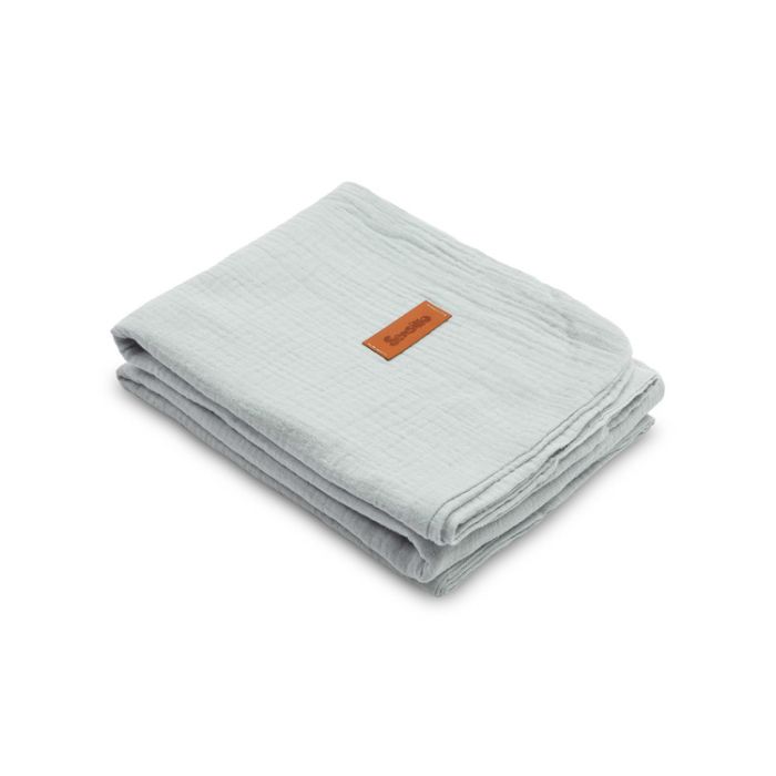 Manta Muselina Sensillo Plata 75x100, Ideal para Bebés