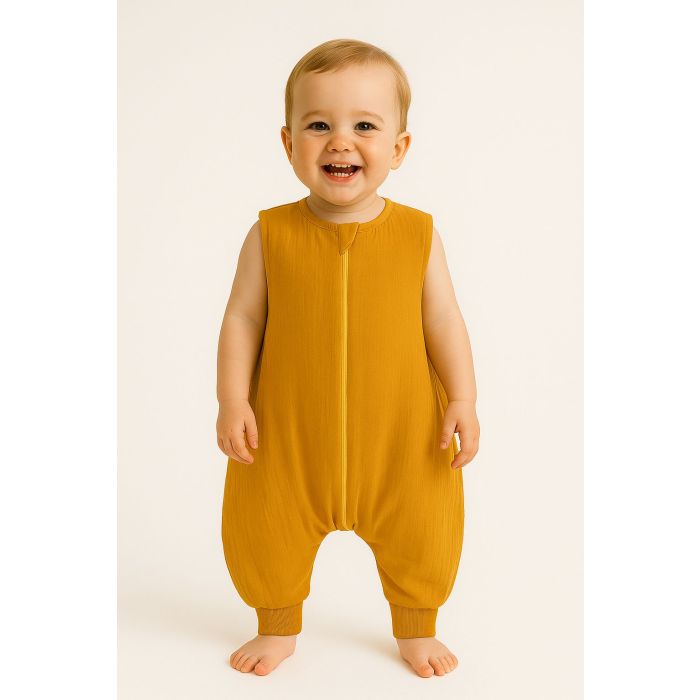Saco de dormir para bebé My Sweet Baby XL Muselina Amarillo