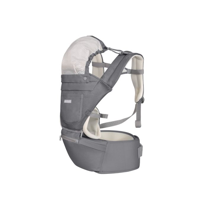 Portabebés 3 en 1 Kikkaboo Chloe Mesh Gris 2024