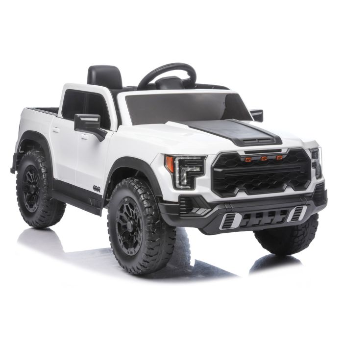Coche Eléctrico 4x4 P4 12V7Ah Blanco