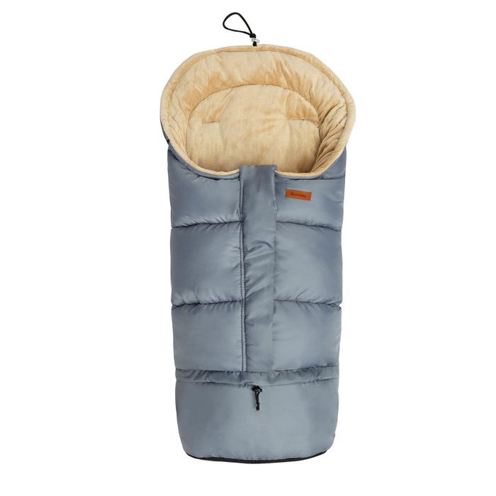Saco de dormir 3 en 1 Sensillo Minky Graphite/Beige