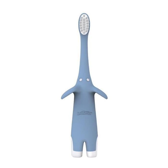 Cepillo de dientes elefante azul Dr brown's con filamentos suaves.