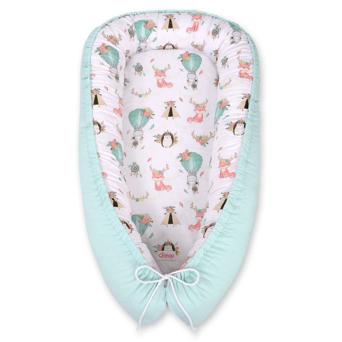 Cocoon Premium Reversible My Sweet Baby para Bebés - Bobono Foxes