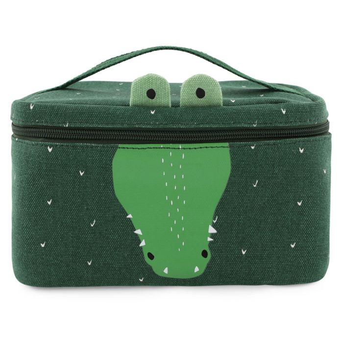 Bolsa de almuerzo térmica Mr. Crocodile de Trixie con diseño colorido.
