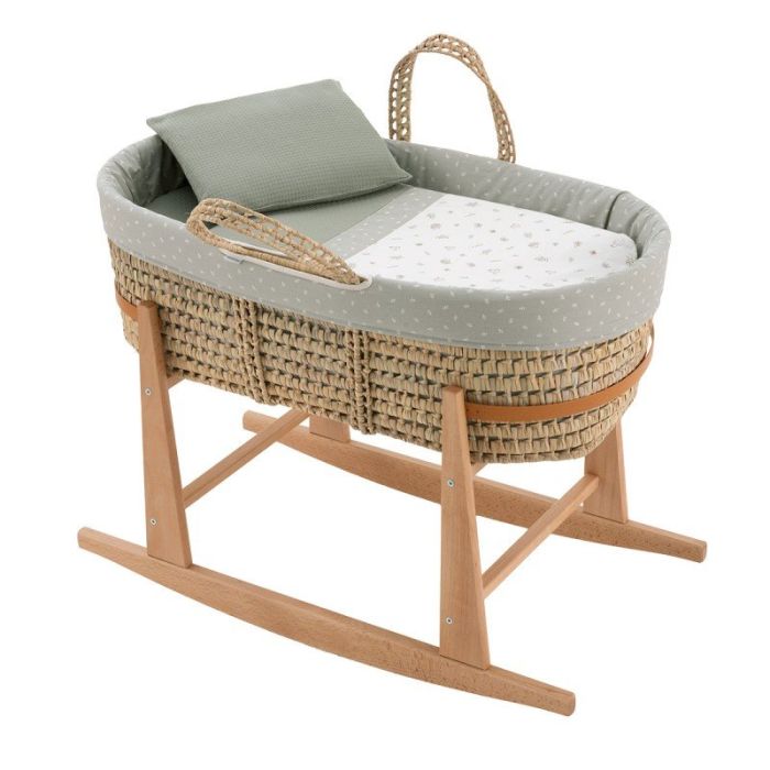 Moises Palma Acolch+pata M.nat Calma Verde/natural 39x80x61 Cm - Cambrass