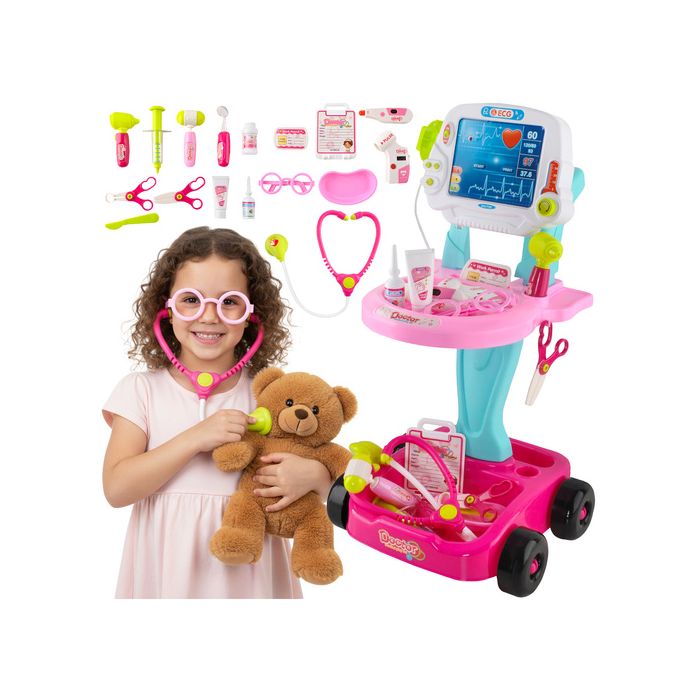 Set de Médico Infantil en Rosa Iso trade - Little Doctor Set