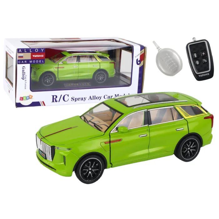 Modelo de Coche RC de Aluminio 1:24 Color Verde