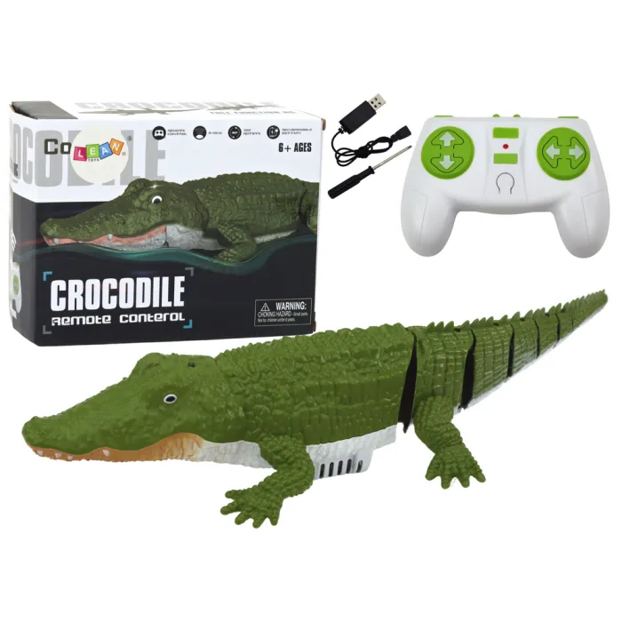 Cocodrilo de Agua Controlado por Radio Remoto