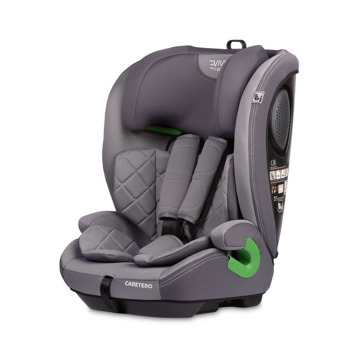 Silla de Coche Caretero Vivo i-Size Gris para Bebés 76-150 cm