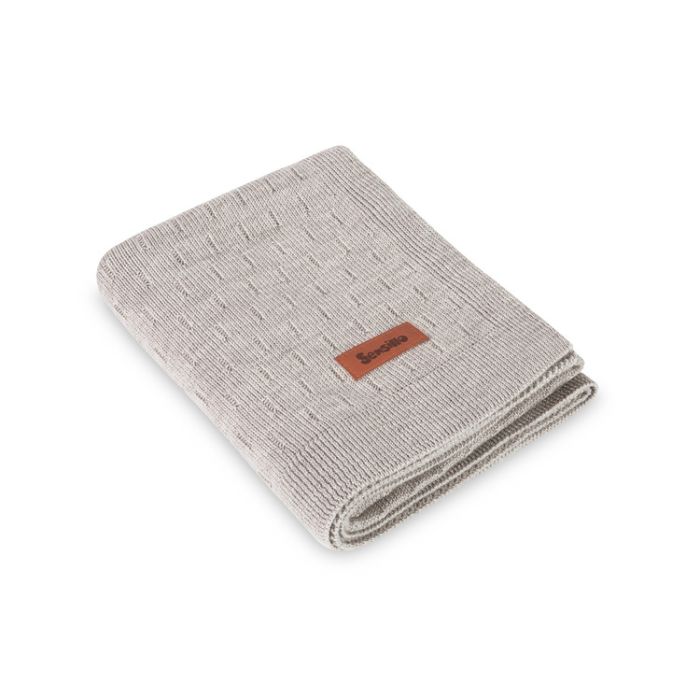 Manta Merino Duna 90x75 de Sensillo con termorregulación natural.