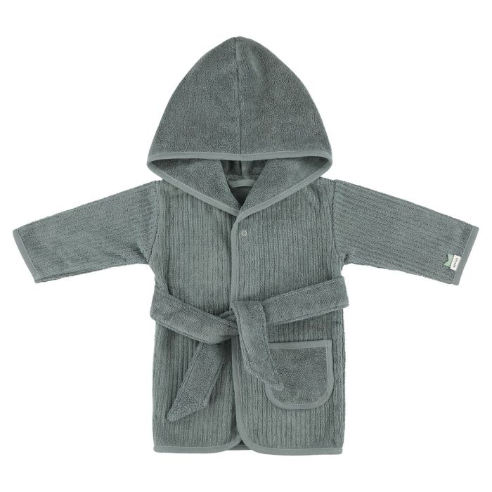 Bata de baño Trixie para bebé Hush Petrol 1-2 años