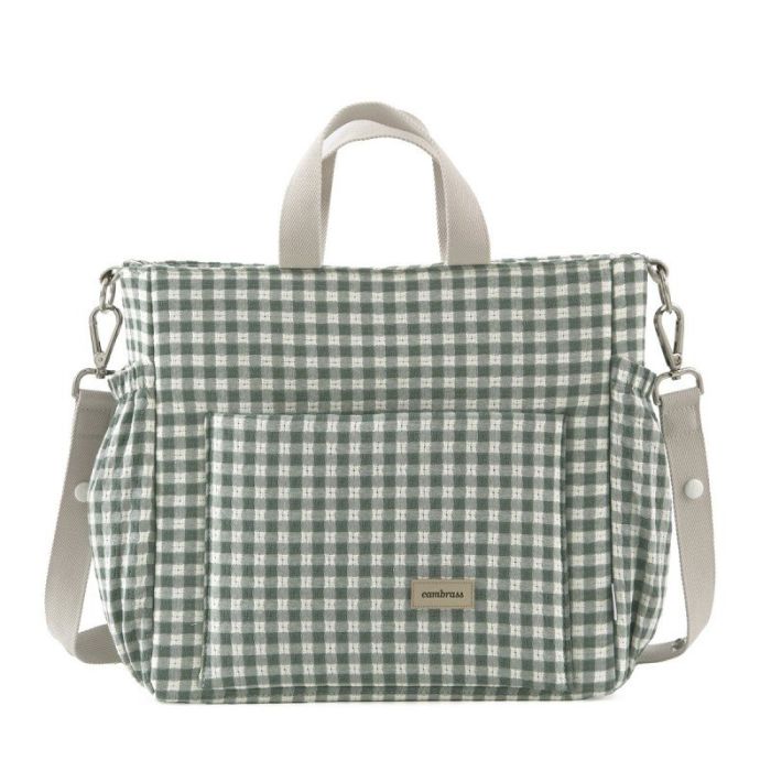 Bolso Maternal Pack Vicky Verde 16x43x37 Cm - Cambrass