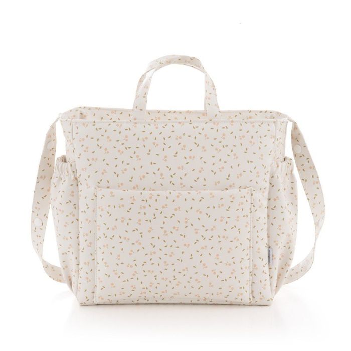 Bolso Maternal Pack Cherry Rosa 16x43x37 Cm - Cambrass
