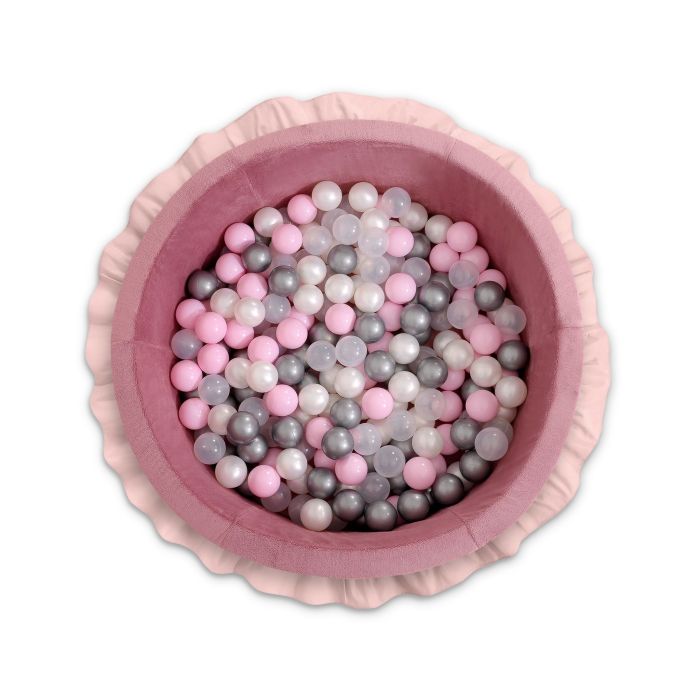 Piscina de Pelotas My Sweet Baby 200pcs - Rosa Pastel