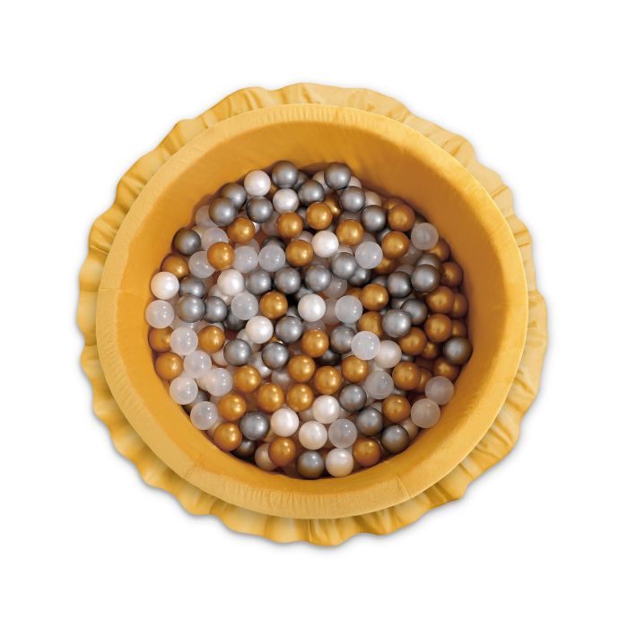 Piscina de bolas My Sweet Baby 200pcs - Amarillo Miel