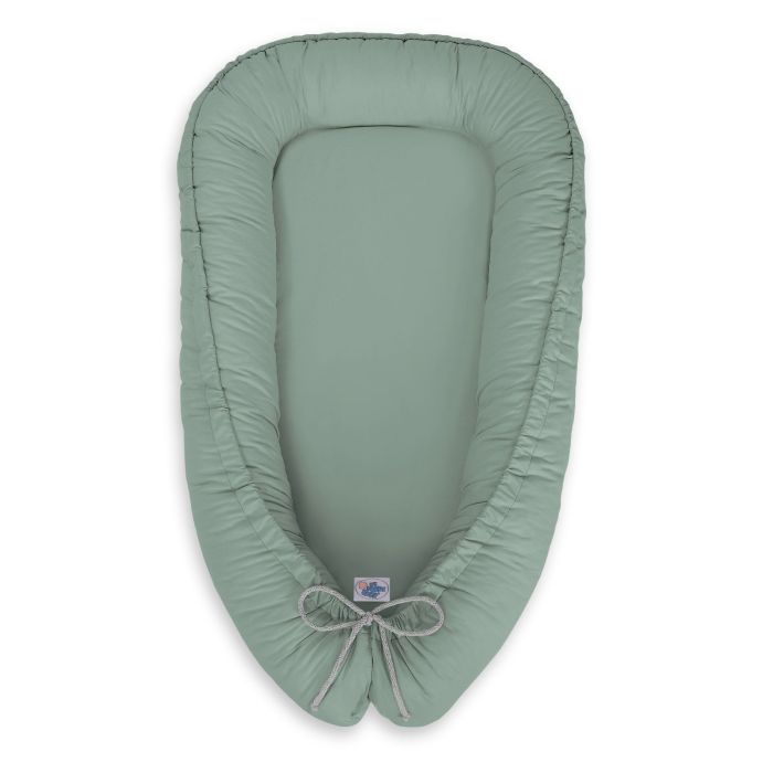 Baby Nest Double-sided Premium Cocoon For Infants My Sweet Baby- Pastel Green