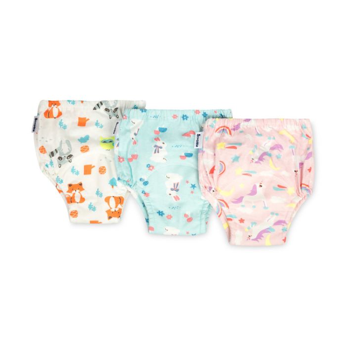 Braguitas de aprendizaje Snuggi Unicorn/Bunny 12-18 kg pack de 3 Sensillo